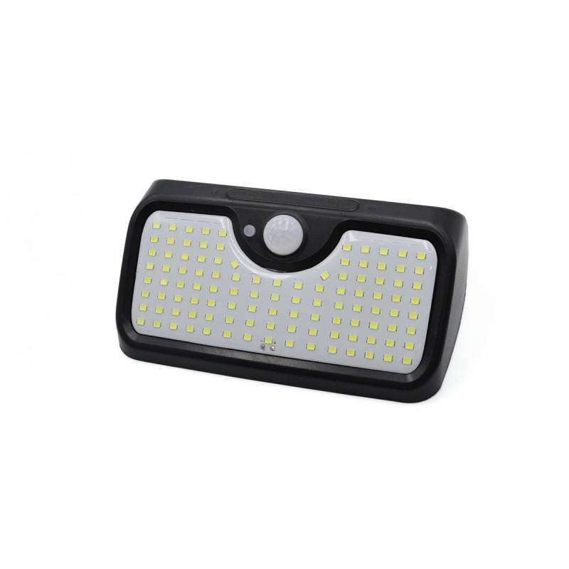 

Уличный светильник с датчиком движения BG107, 107 LED, солнечная батарея (3 режима работы)