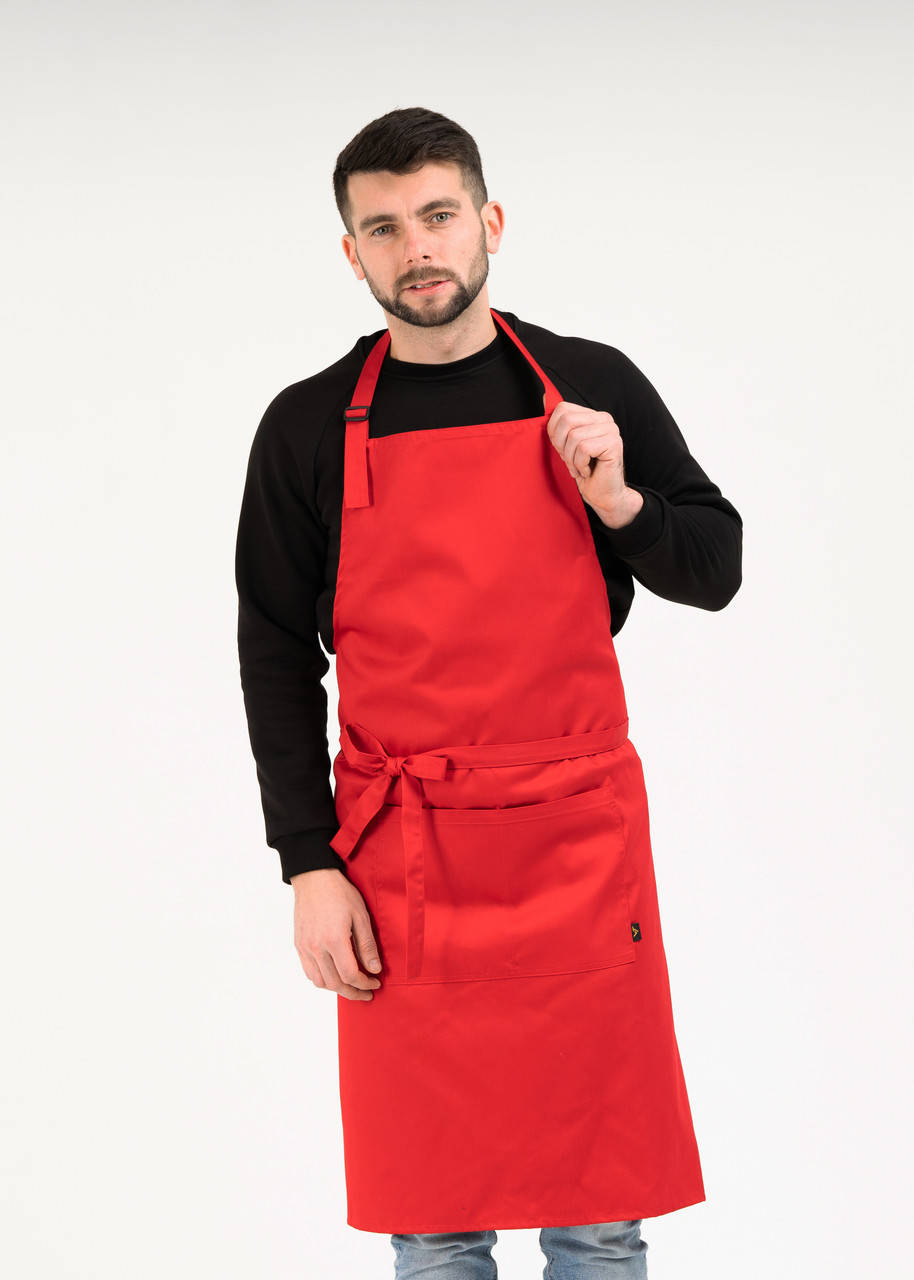 

Фартук Latte Удлиненный Красный, Черный