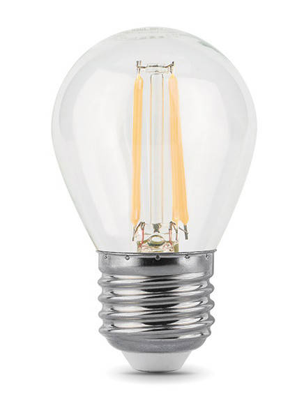 

Лампа светодиодная LED Filament Шар dimmable E27 5W 420lm 2700K