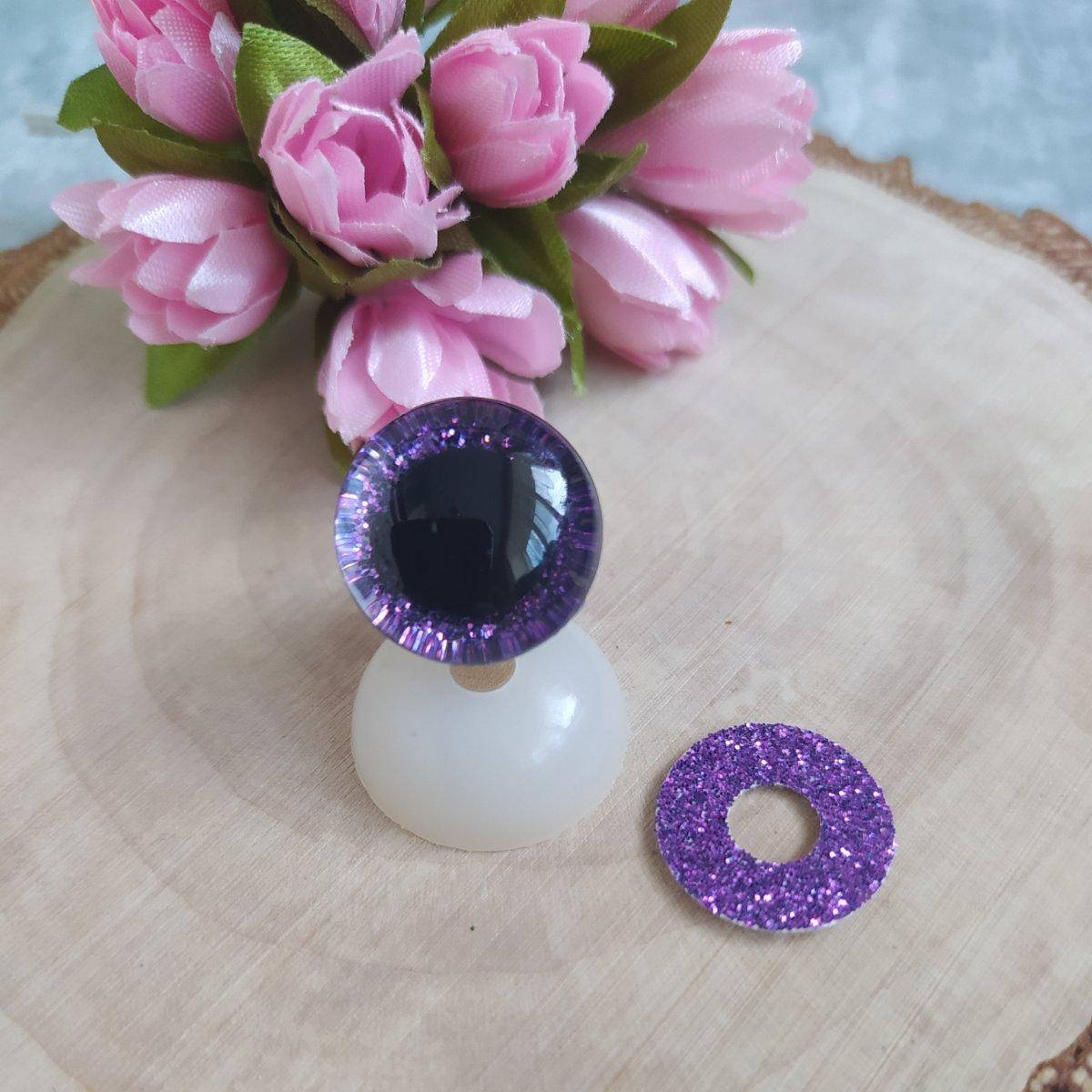 

Очі 16 мм трапеція (фіолетові)