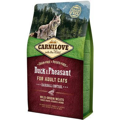 

Сухой корм Carnilove (Карнилав) Cat Duck & Pheasant Hairball Control для взрослых кошек 2 кг