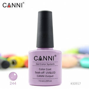 

Гель-лак CANNI № 244 (элегантный светлый фиолет)