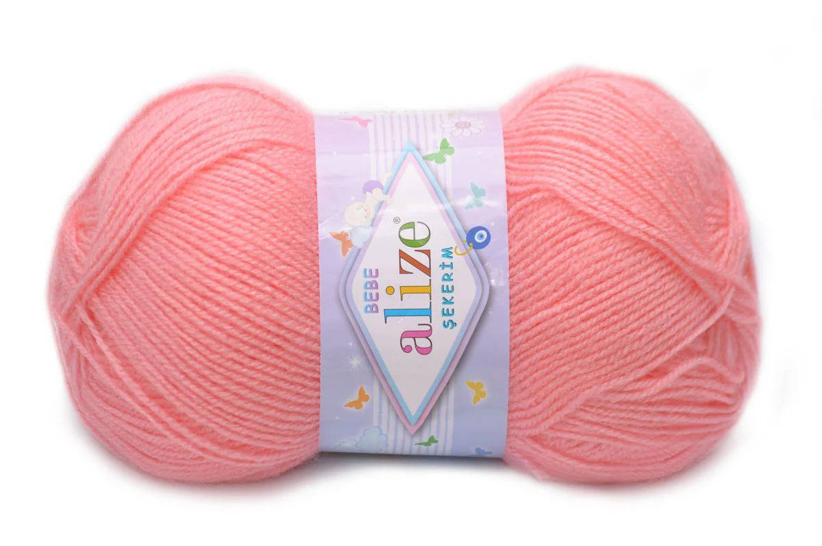 

Alize Sekerim bebe, светло персиковый №517