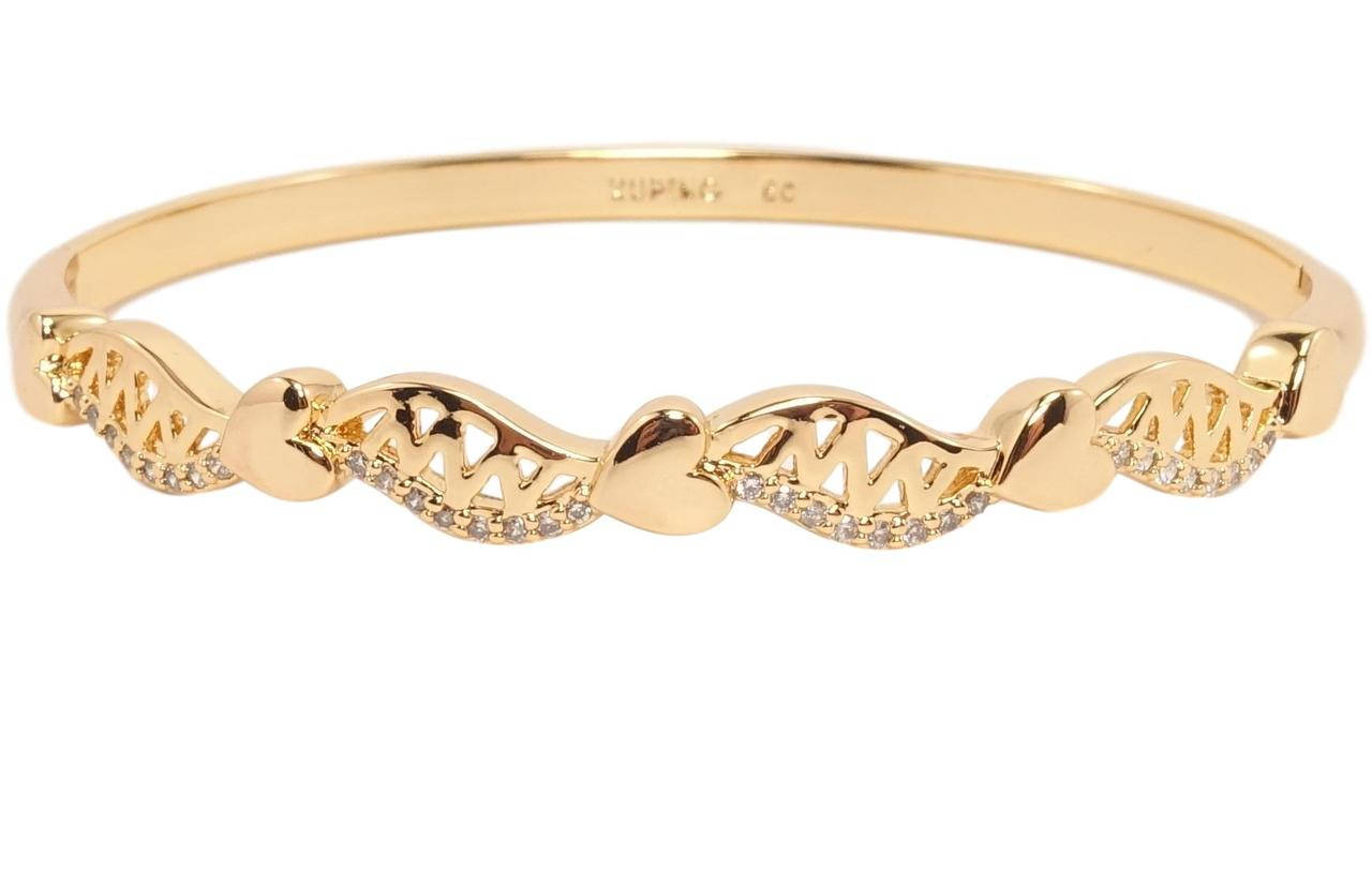 

Браслет Xuping Позолота 18K "Волнение сердец" ø 6,5см