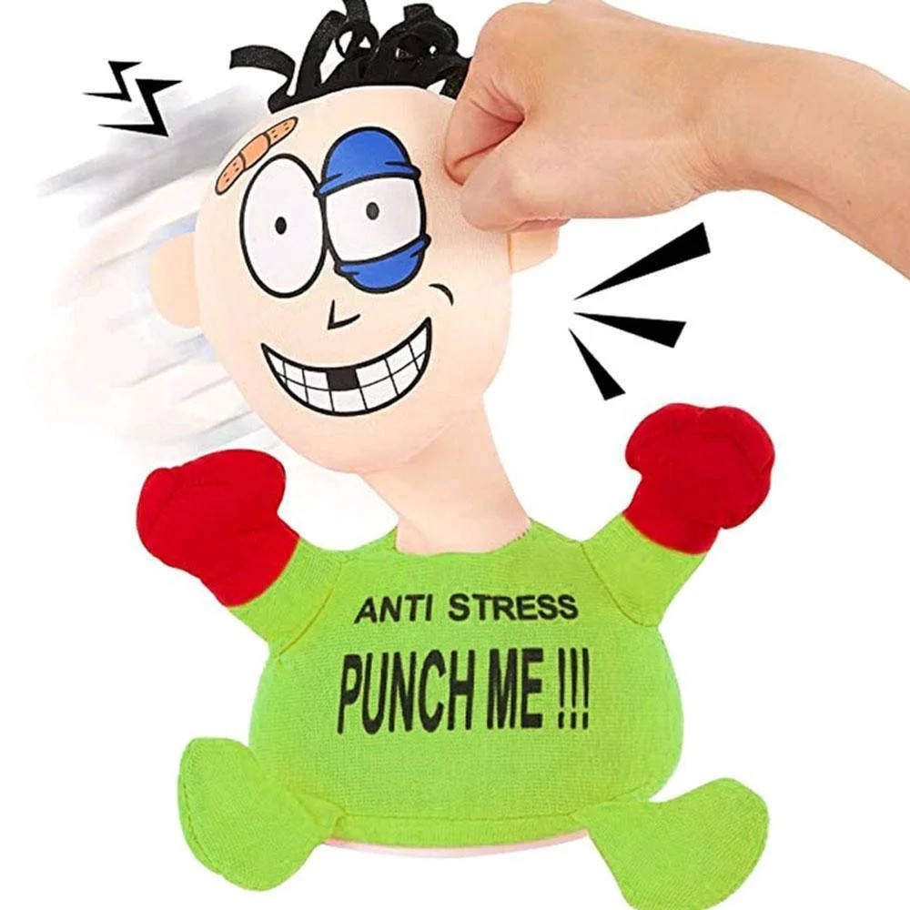 

Мягкая игрушка антистресс Punch Me/Ударь меня, Разные цвета
