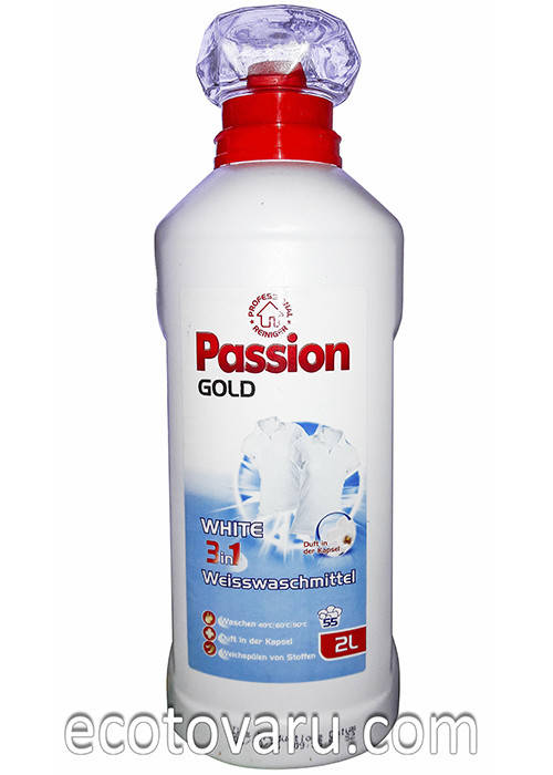

Гель для стирки Passion gold для белого белья 2л