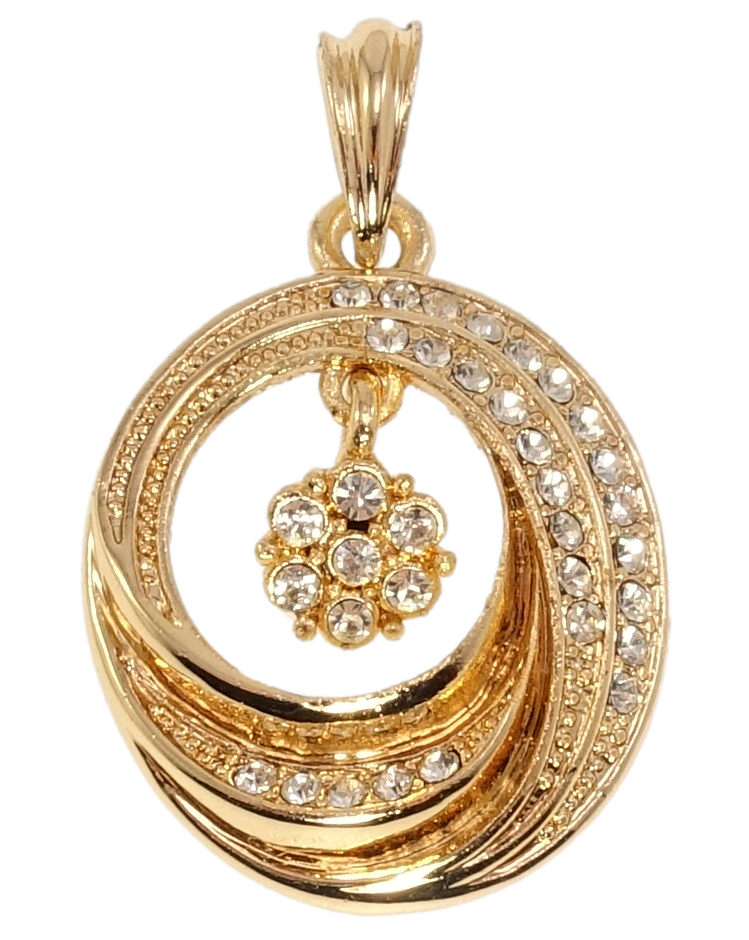 

Кулон Fallon Позолота 18К "Вихрь снежинок"