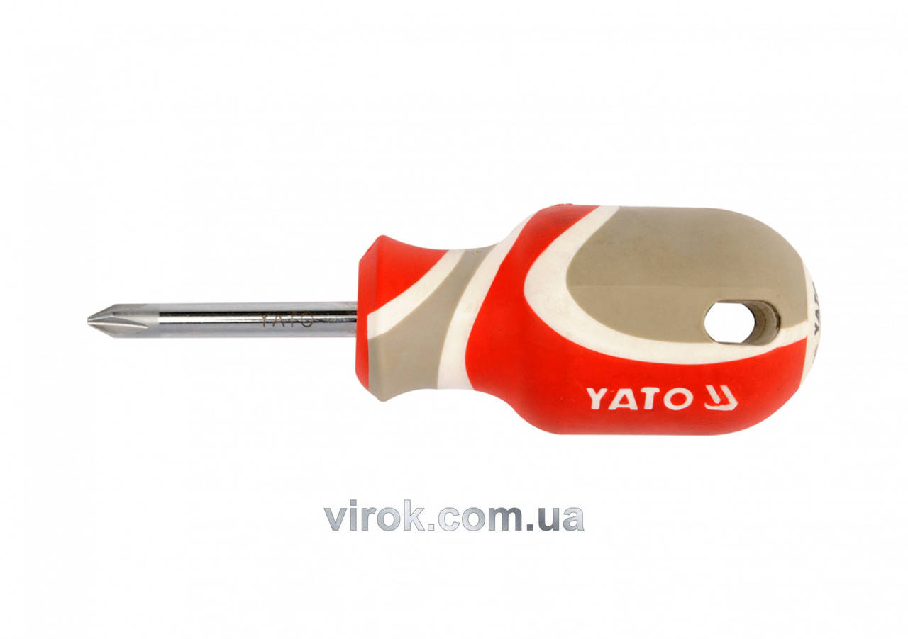 

Отвертка крестовая YATO PH1 х 38 мм YT-2641