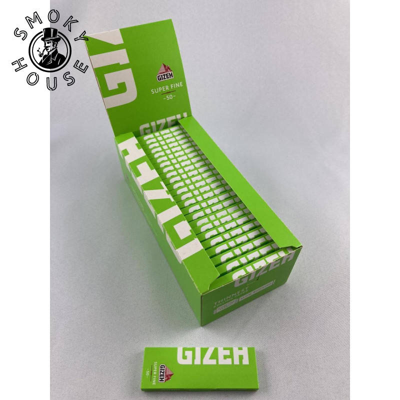 

Бумага для самокруток GEZEH SUPER FINE (блок 50х50) плотность 12г