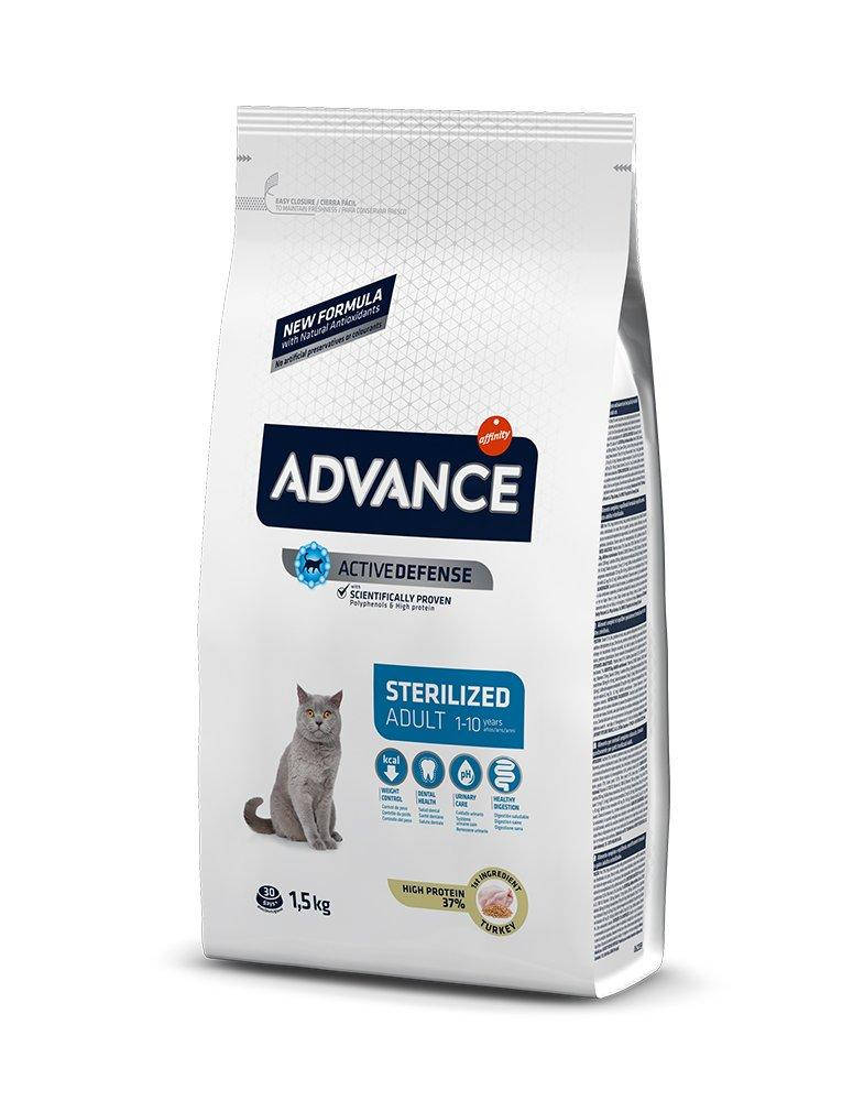 

Advance Cat Sterilized c индейкой и ячменем 1.5 кг