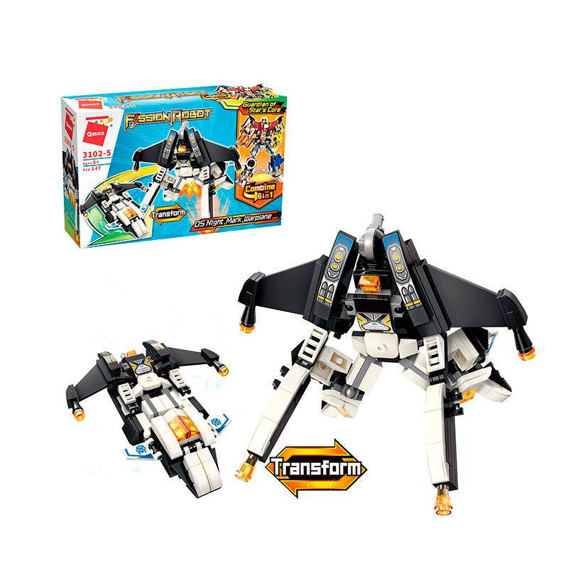 

Конструктор 3102-5 (70шт) TRANSFORMERS, 147 дет., 3102-5