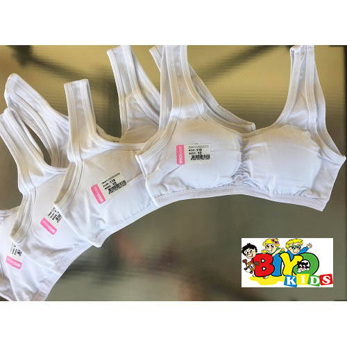 

Топ со съемным push up широкая бретелька для девочки размеры 10,12,14 лет Белый, 152