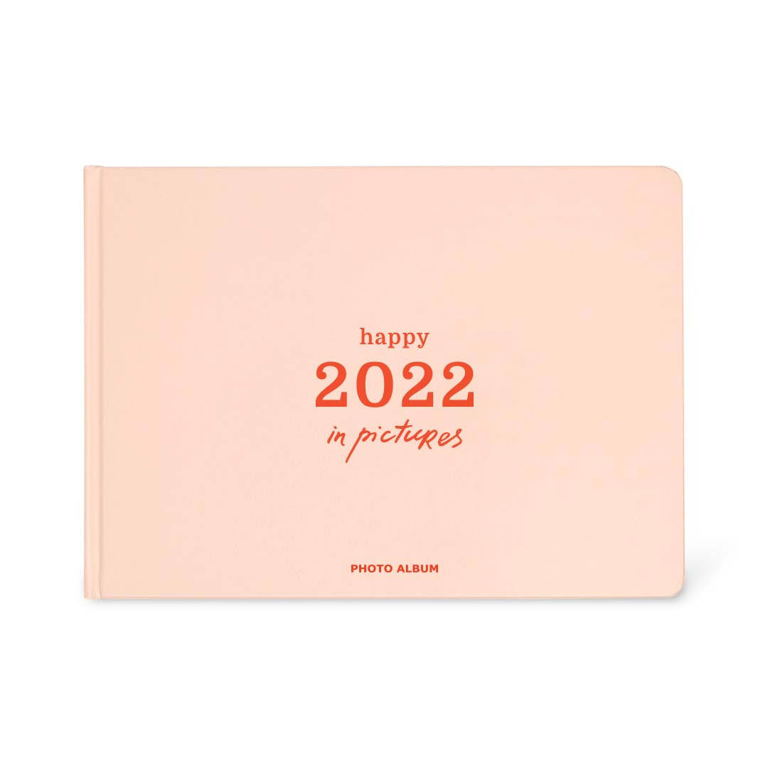 

Фотоальбом "Happy 2022 " /БЫСТРАЯ ОТПРАВКА, Розовый