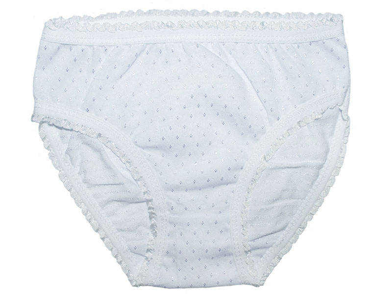 

Трусики для девочки белые 64 (116см-122см), Белый