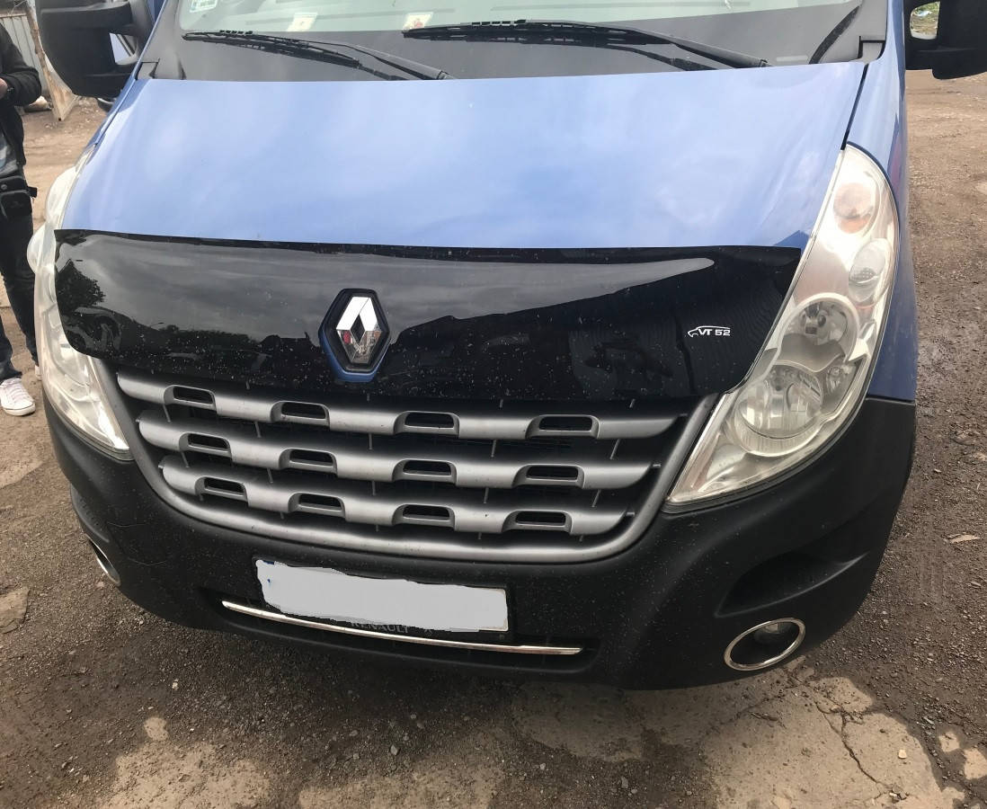 

Дефлектор на капот (мухобойки) Renault Master 2012 -