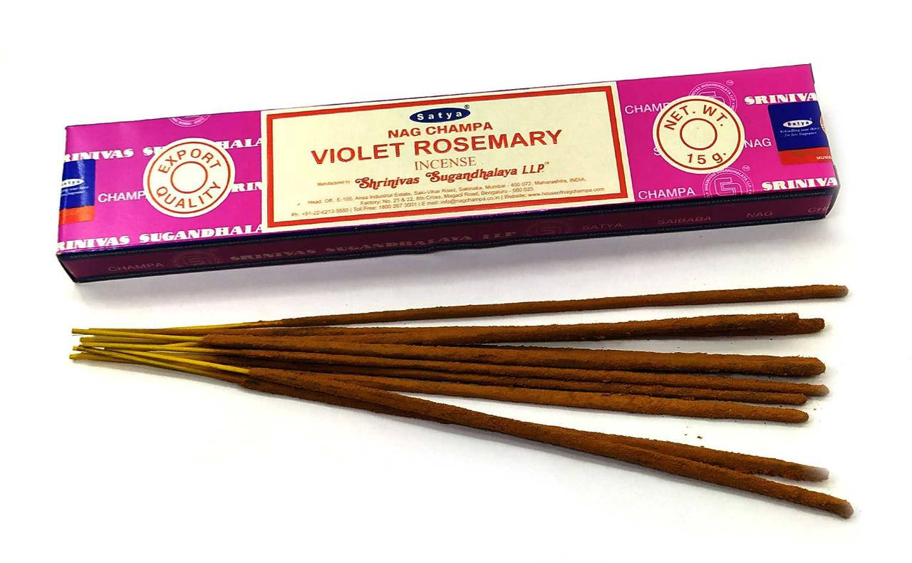 

Благовония масала Violet Rosemary "Фиолетовый Розмарин", Satya, Индия