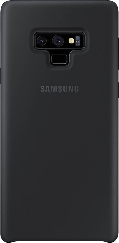 

Оригинальный чехол Samsung Silicone Cover Black для Galaxy Note 9 SM-N960, Черный