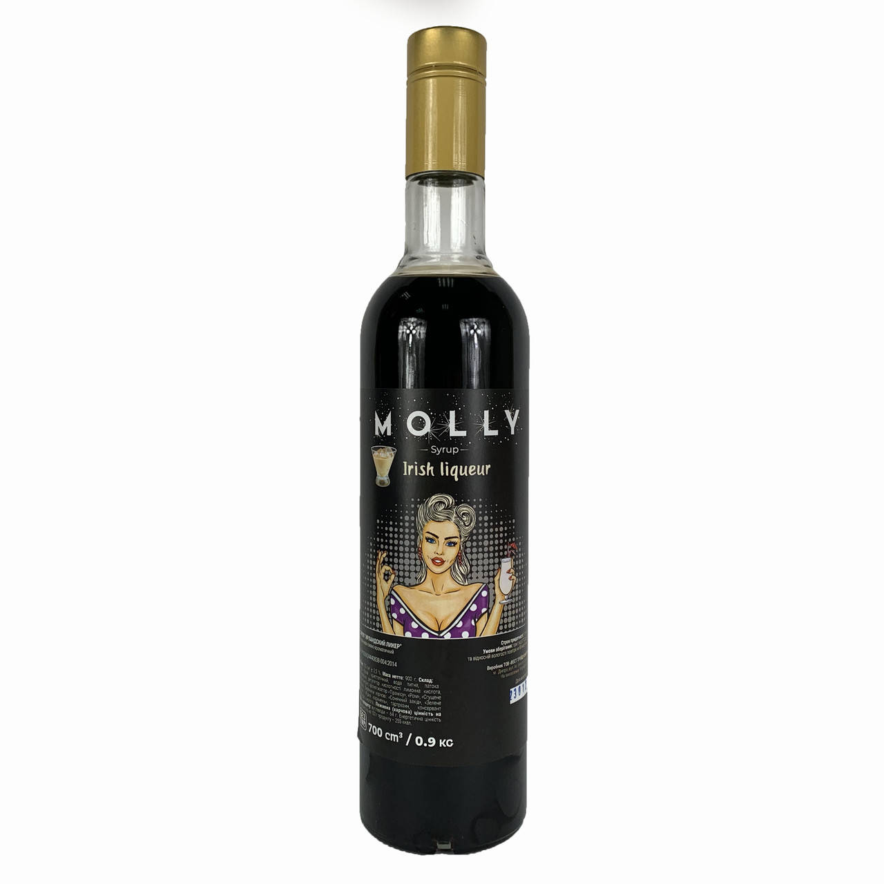 

Сироп MOLLY Ирландский крем 700 мл
