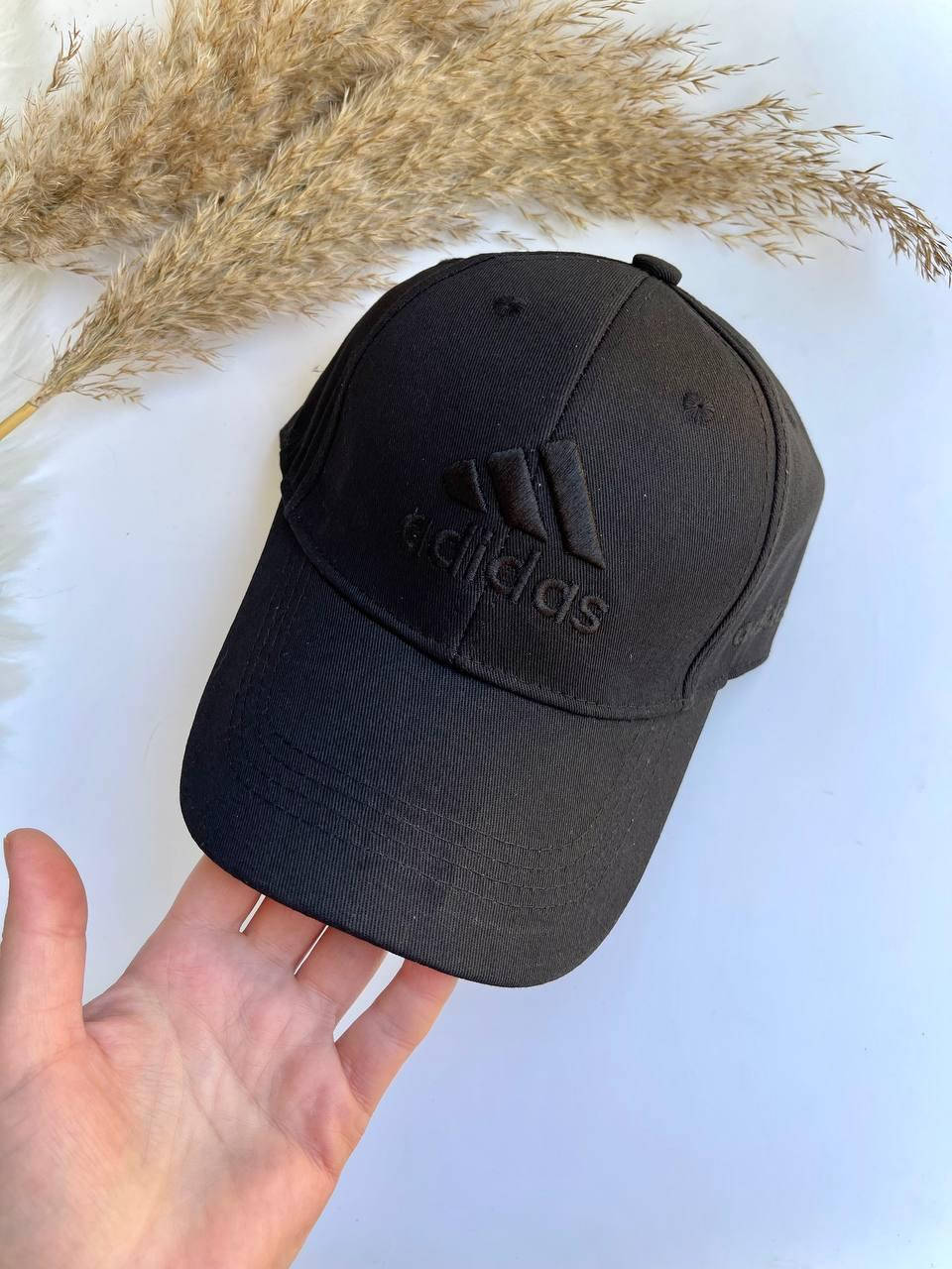 

Кепка бейсболка адидас черная бейсболка Adidas модель унисекс, Черный
