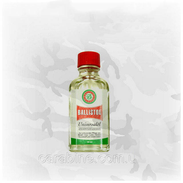 

Масло Clever Ballistol 50мл, ружейное, в стекле