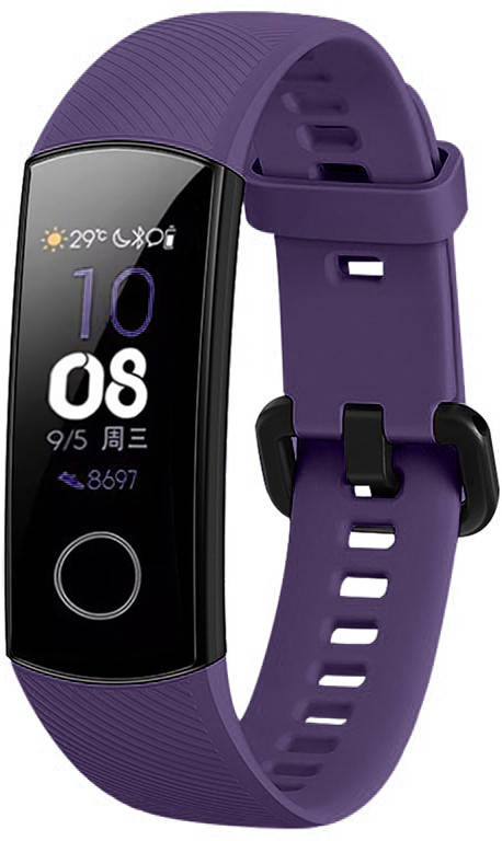

Ремешок для фитнес-браслета Honor Band 4 и 5 Purple