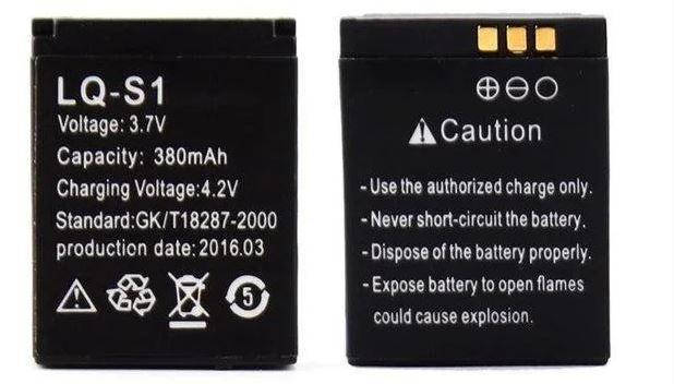 

Аккумулятор для смарт-часов LHL-M9-CE 380mAh (SMART WATCH LQ-S1)