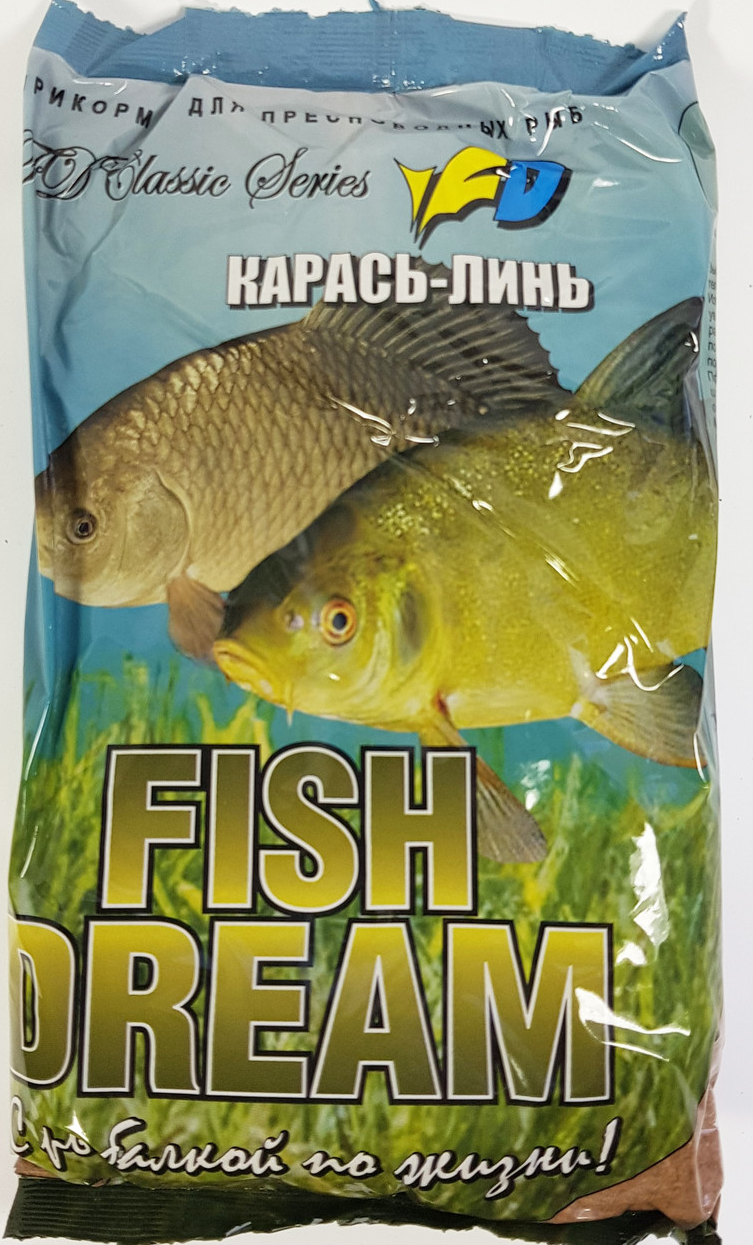 

Прикормка Fish Dream Карась-Линь 1,0 кг/уп.
