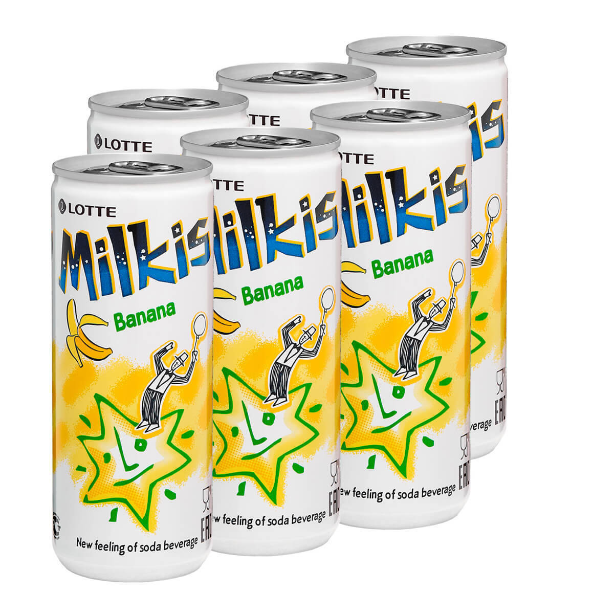 

Напиток безалкогольный газированный Milkis Банан 250 мл