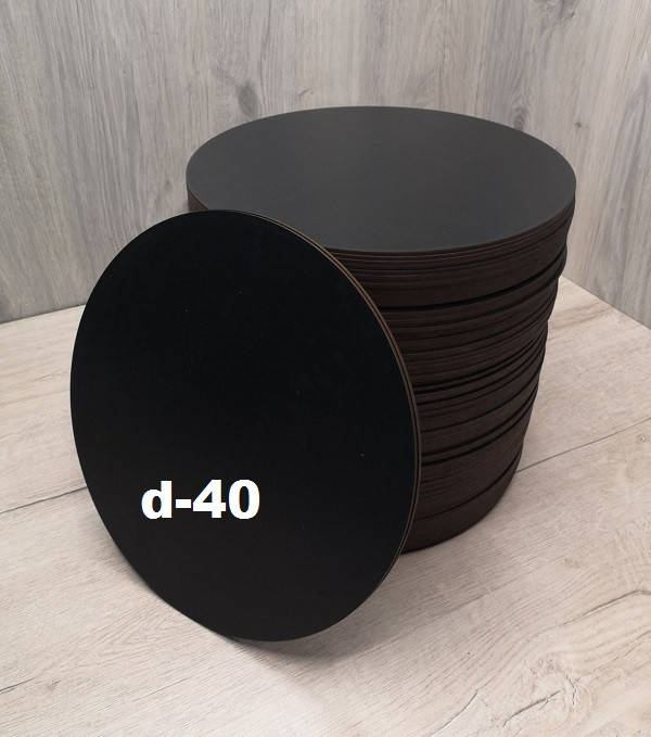 

Усиленная подложка под торт круглая d-40