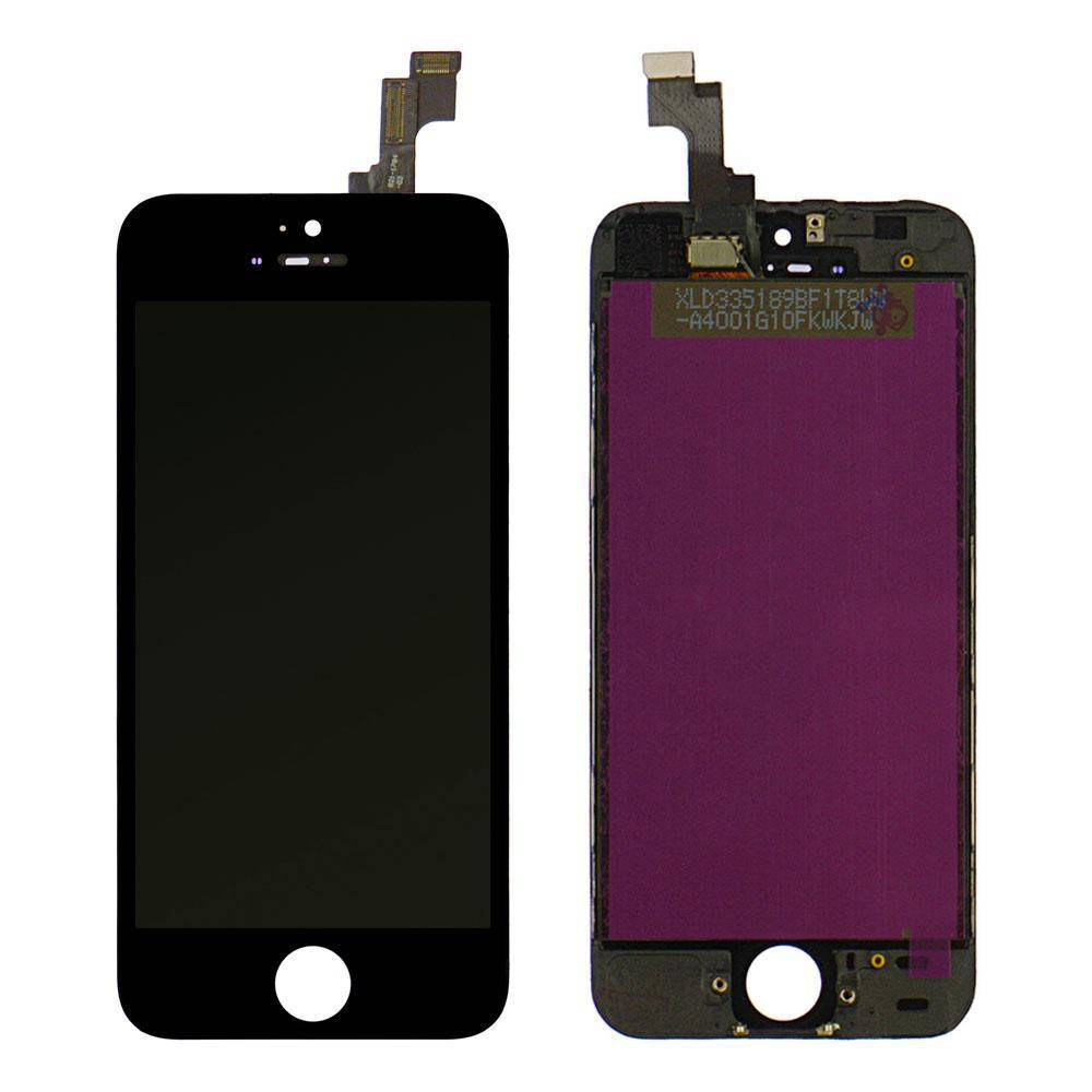 

LCD Дисплей Модуль Экран для iPhone 5C + тачскрин, черный AAA