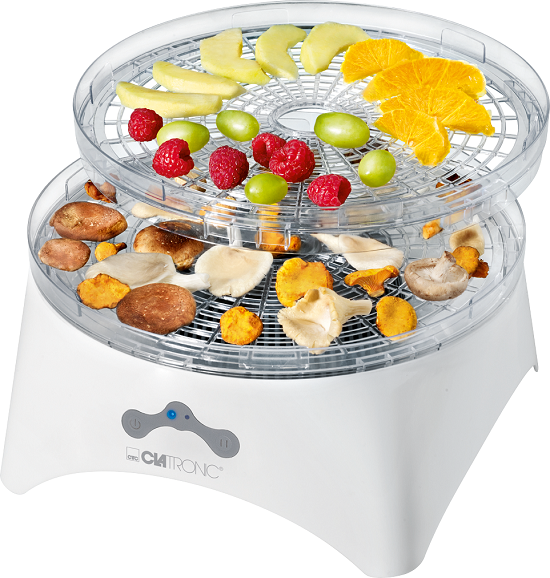 

Сушка для грибов и фруктов Clatronic белая 300 Вт DR 3525