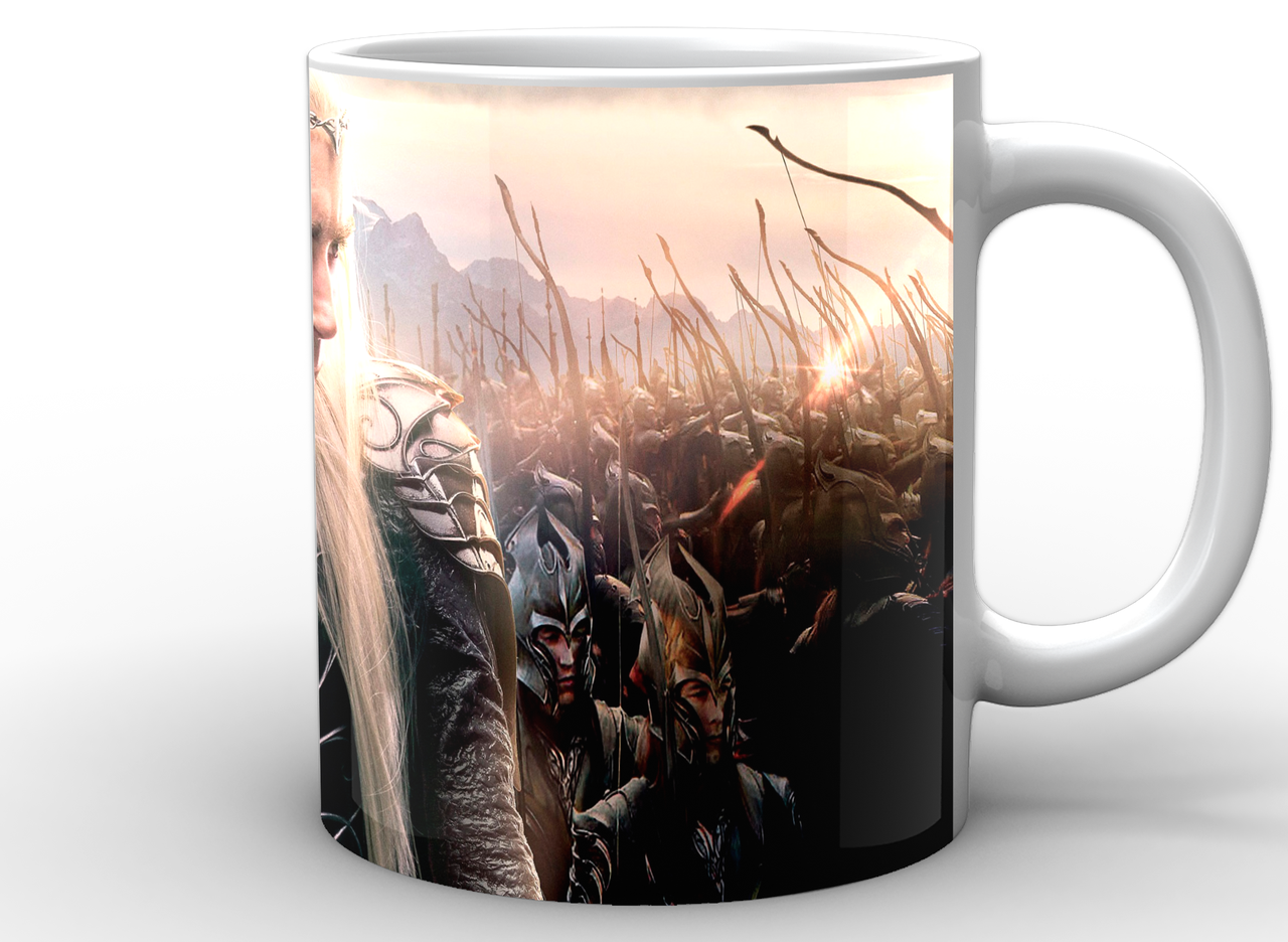 

Кружка Geek Land белая The Lord of the Rings Властелин колец армия LR.02.015, Белый