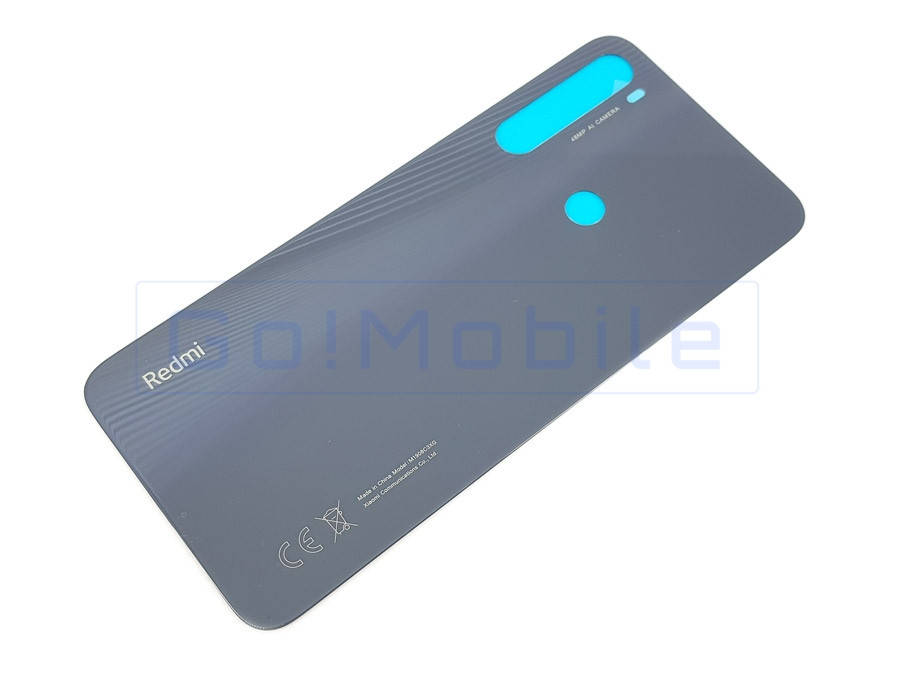 

Задняя крышка для Xiaomi Redmi Note 8T черная (серая), Серый