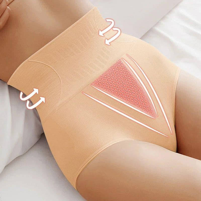 

Утягивающие трусики бежевые с утяжкой живота со средней посадкой корректирующие M L XL размер новинка