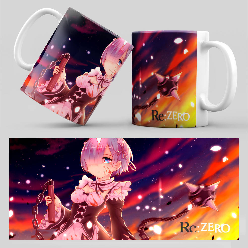 

Чашка Аниме Re Zero 012, Белый