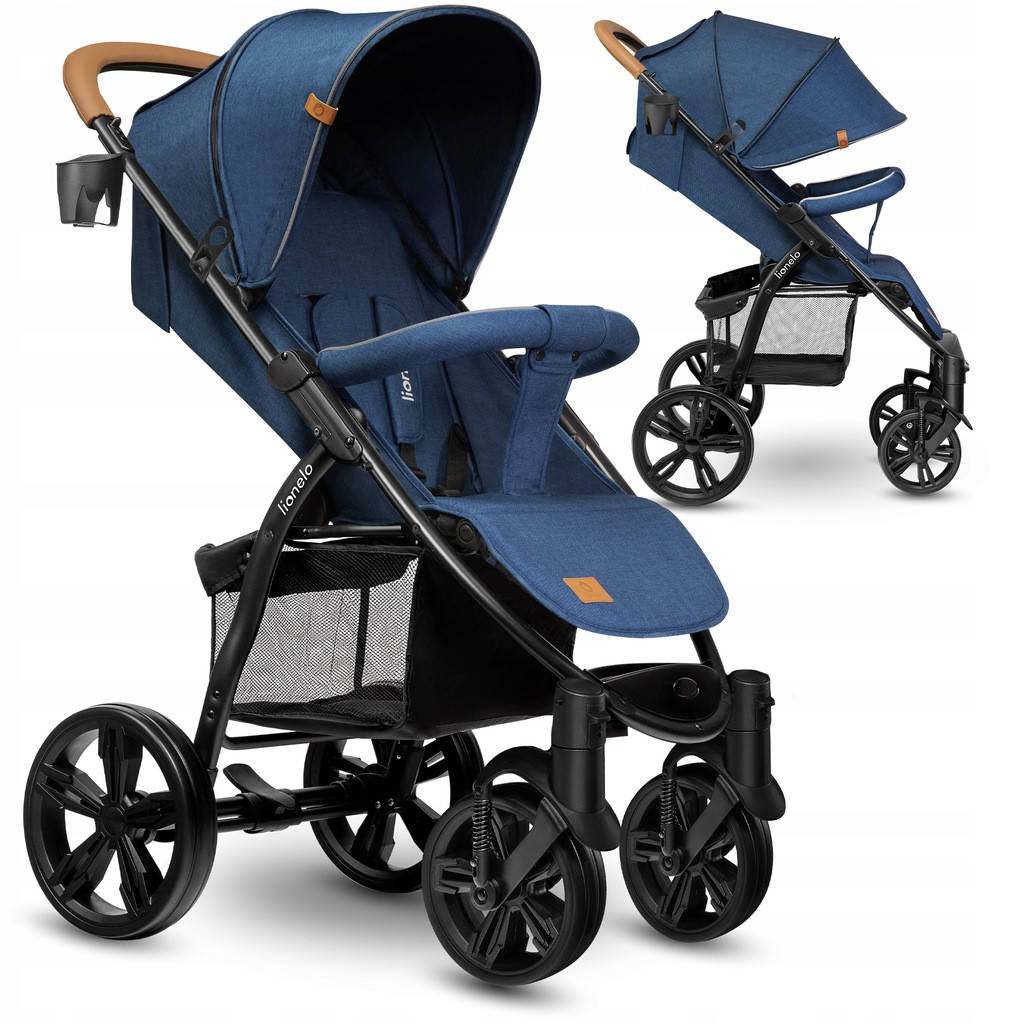 

Прогулочная коляска Lionelo ANNET Plus BLUE DENIM, Синий