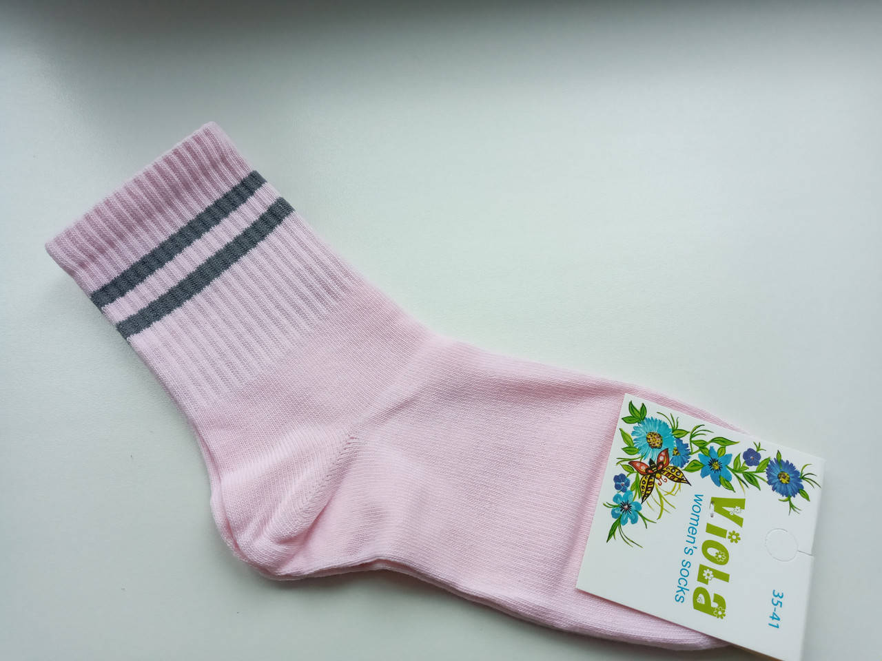 

Модные молодежные носки "Krezy Socks" размер 35-41, Розовый