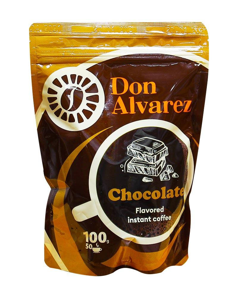 

Кофе растворимый Don Alvarez Шоколад, 100 г (100% арабика)