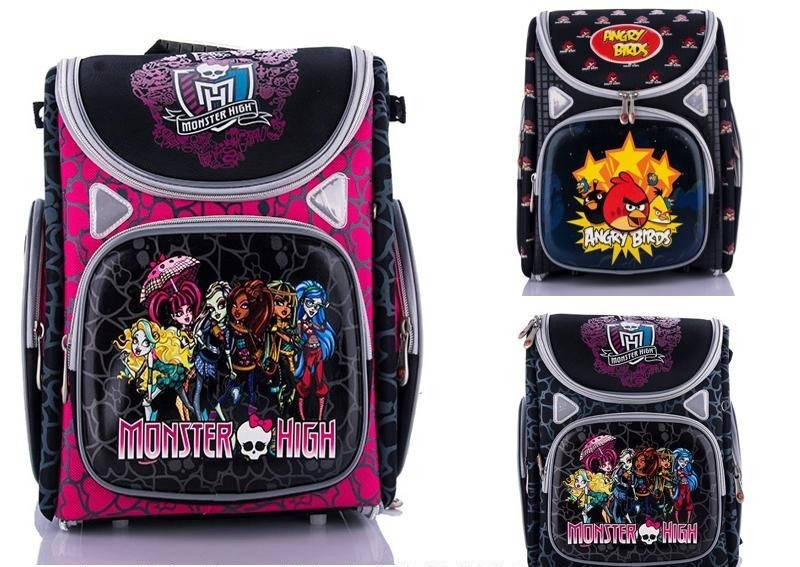 

Рюкзак Ортопедический Monster High и энгри бердс супер красивые (NLK)