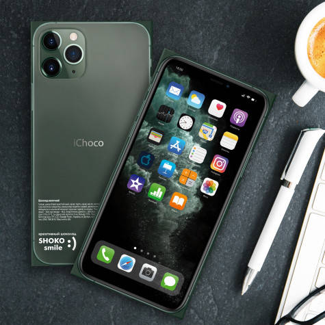 

Шоколадная плитка iPhone 11 Pro Max подарок