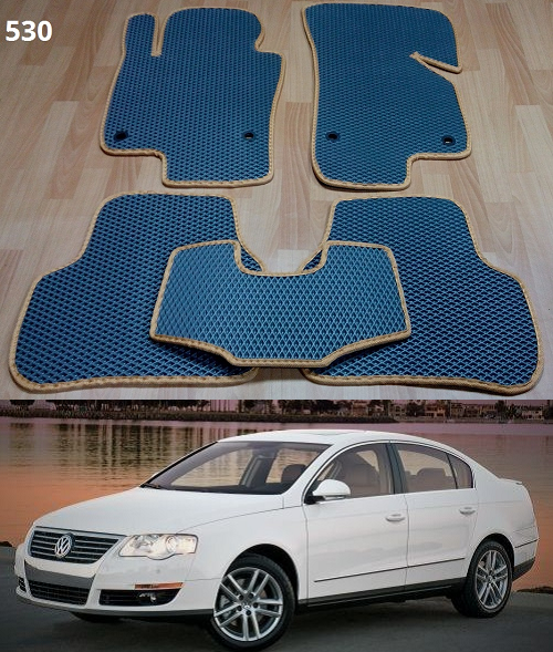 

Коврики ЕВА в салон Volkswagen Passat B6 '05-10, Черный