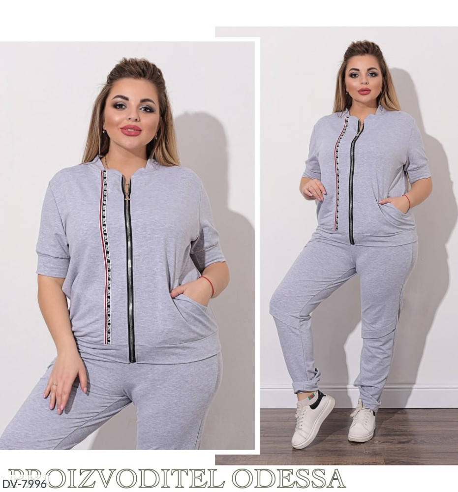 

Спортивный костюм женский мод. 1047 (48-50) "ADELINA" недорого от прямого поставщика