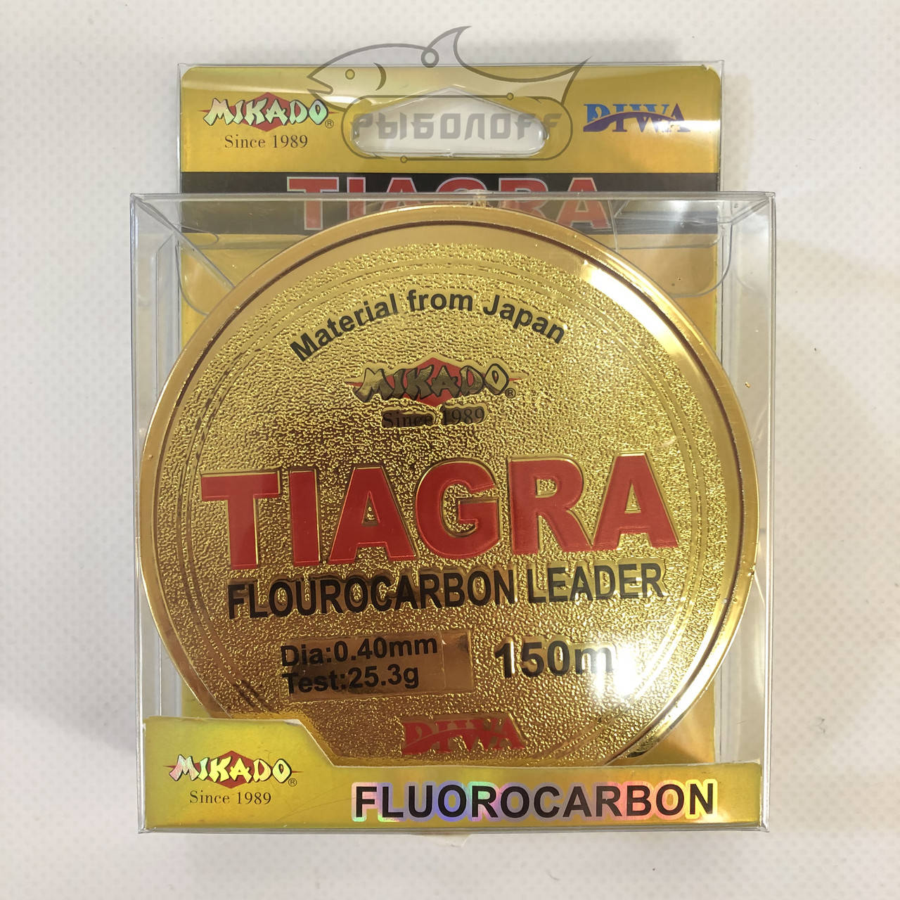 

Леска Tiagra Flurocarbon 150м 0.2мм\0.25мм\0.30мм\0.35мм\0.4мм