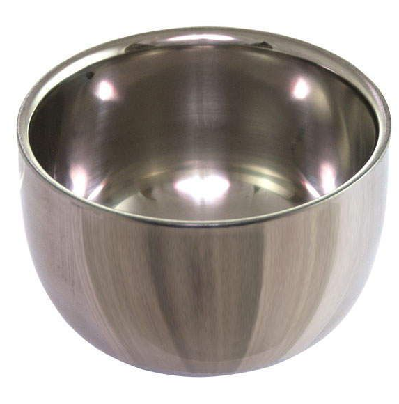 

Чаша для пены нержавеющая сталь маленькая Shaving Mog Barber Pro