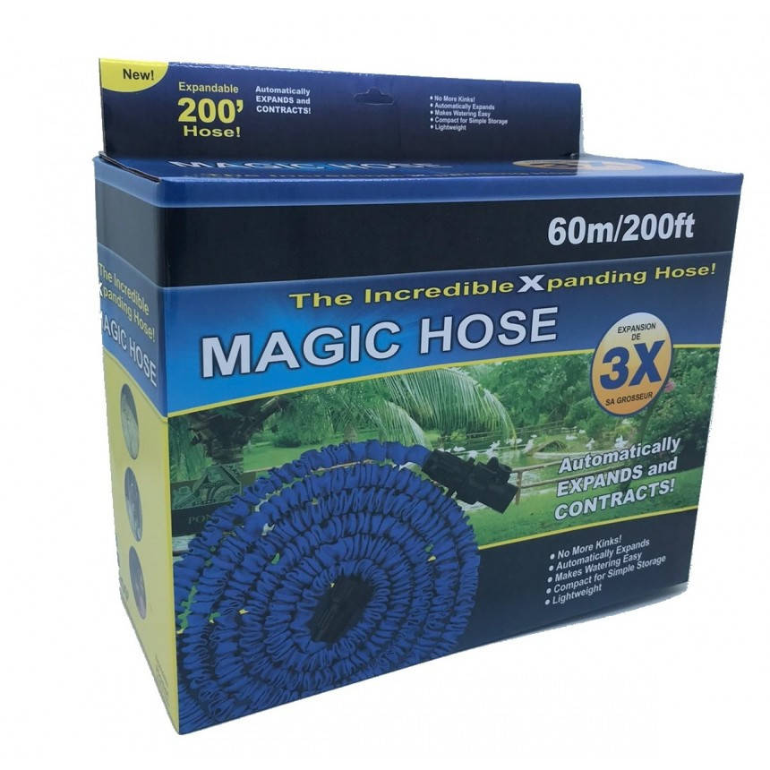 

Шланг поливочный растягивающийся MAGIC HOSE 60 м/200ft (20)