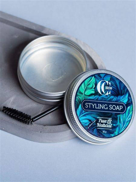 

CCBrow. True and Natural styling soap. Мыло для укладки бровей, 35гр.