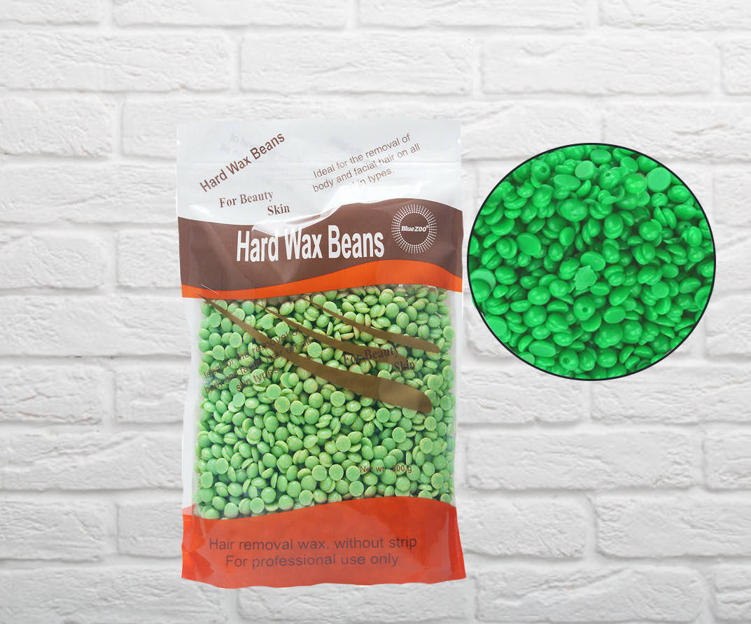 

Воск в гранулах пленочныйhard wax beans салатовый, 300 г