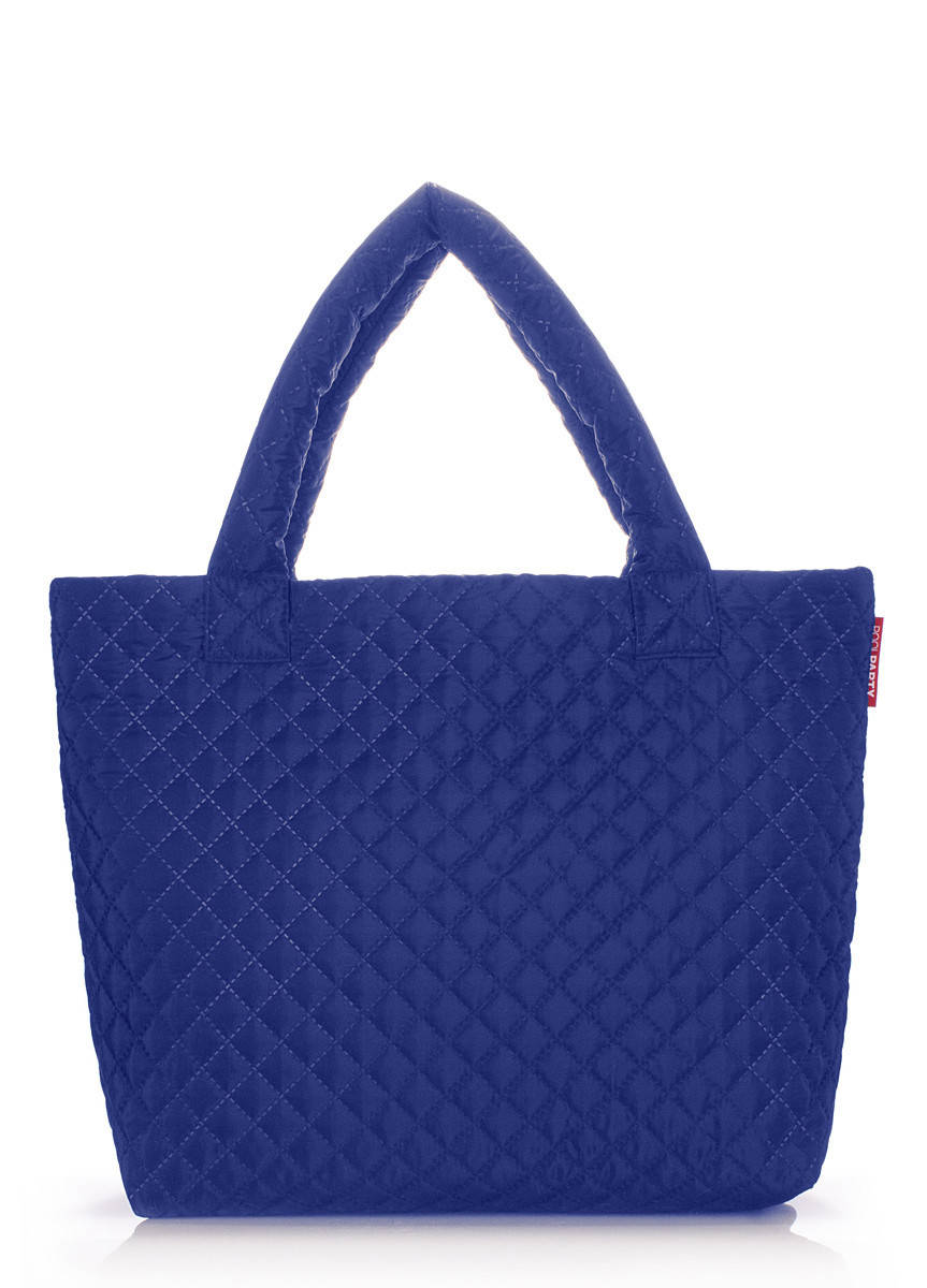

Стеганая сумка POOLPARTY pp1-eco-brightblue, Синий
