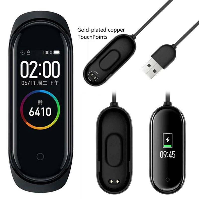

Зарядное устройство для фитнес-браслета Xiaomi Mi Band 4, Черный