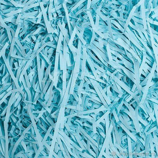 

Бумажный наполнитель-голубой10 грамм